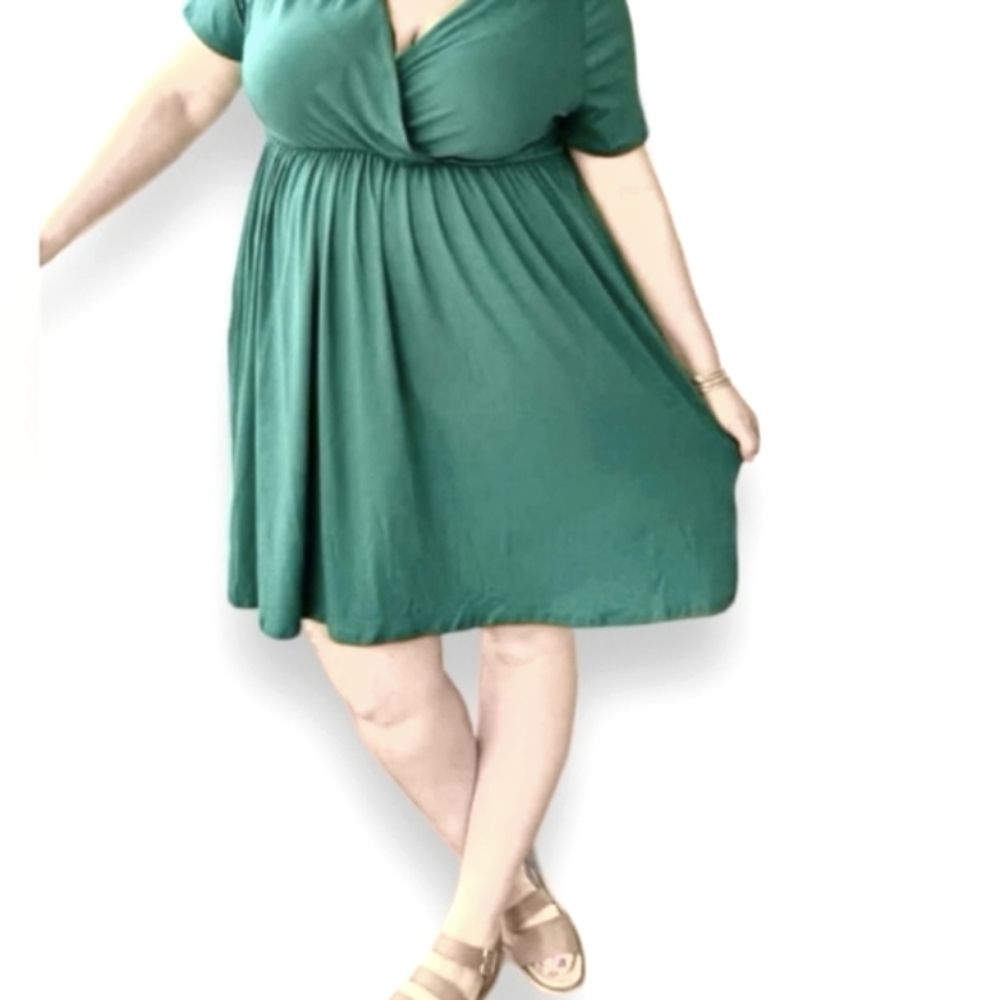 LuLaRoe Green Dress